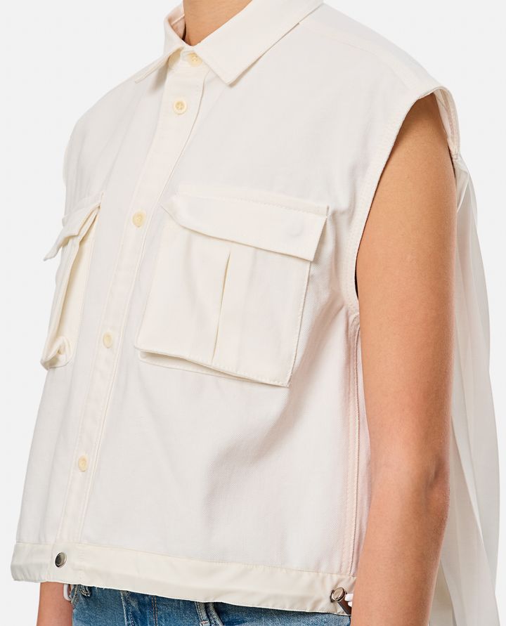 Sacai - CROPPED SHIRT_4