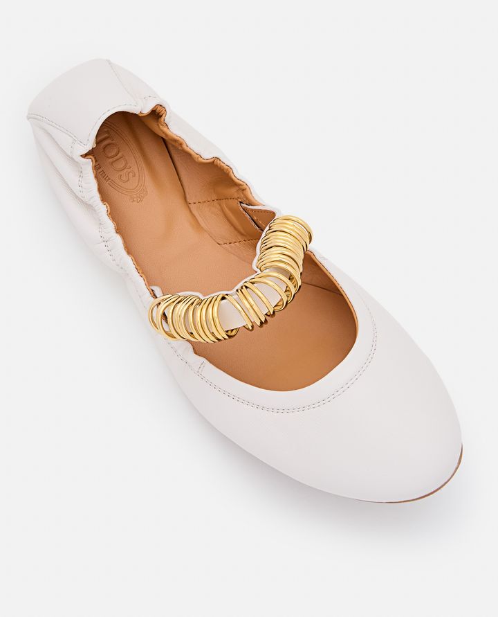 Tod's - LEATHER BALLERINA_4
