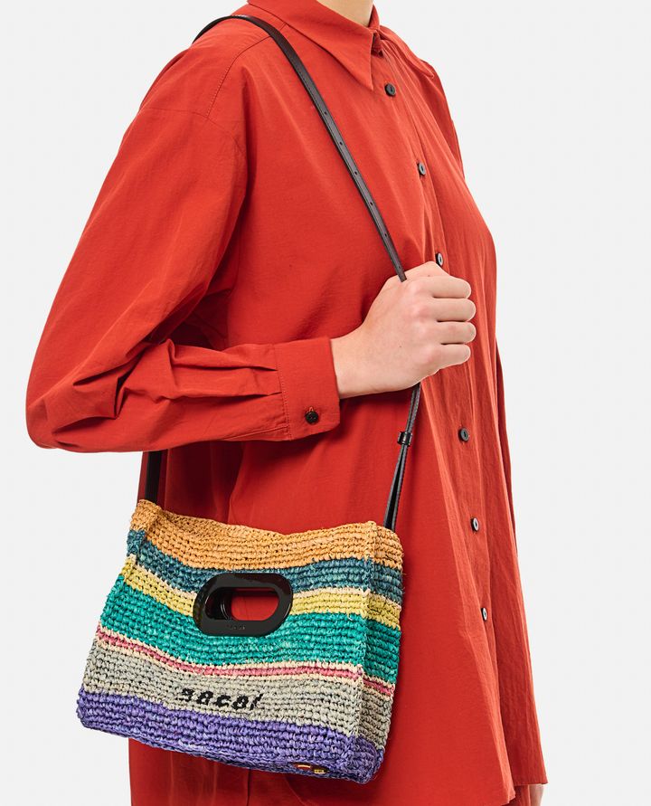 Sacai - RAFFIA SHOPPER BAG_5