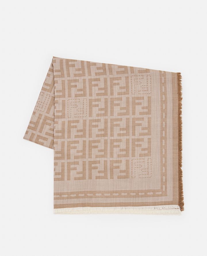 Fendi - PRINTED DENIM SHAWL_1