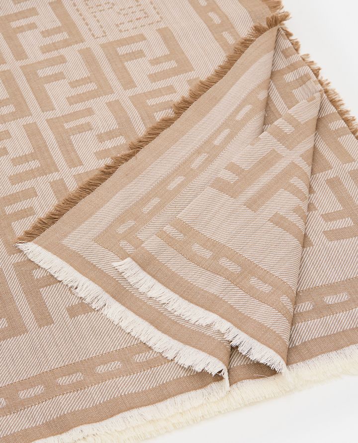 Fendi - PRINTED DENIM SHAWL_2