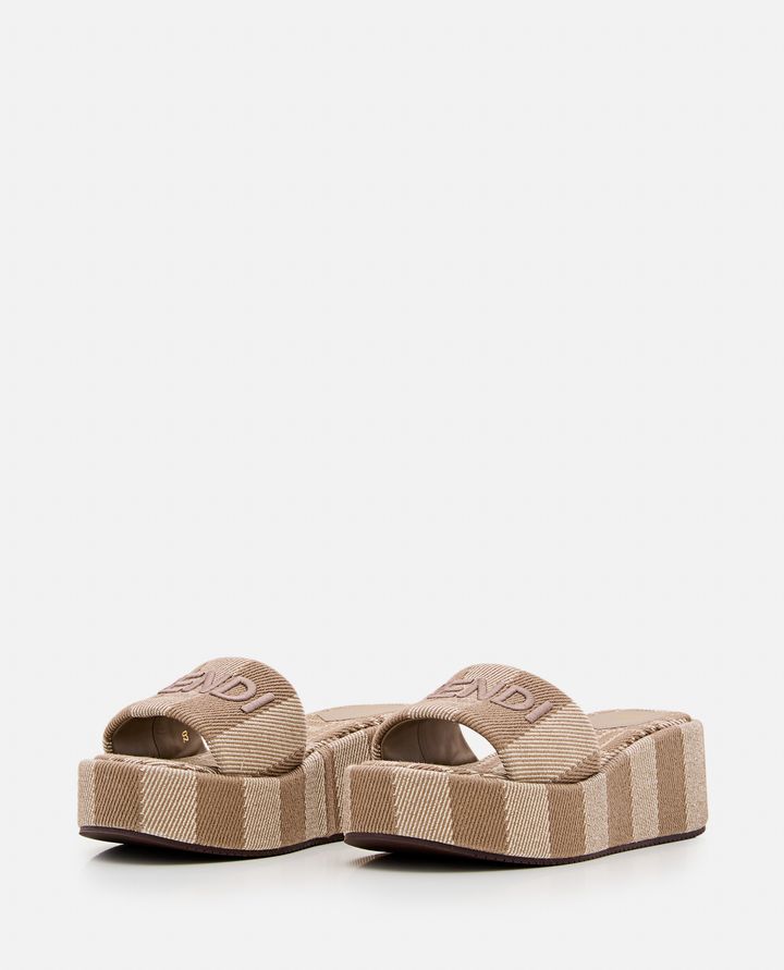 Fendi - JACQUARD SLIDE PLATFORM_2