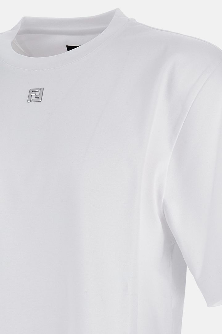 Fendi - T-SHIRT M.J. FF METAL_4