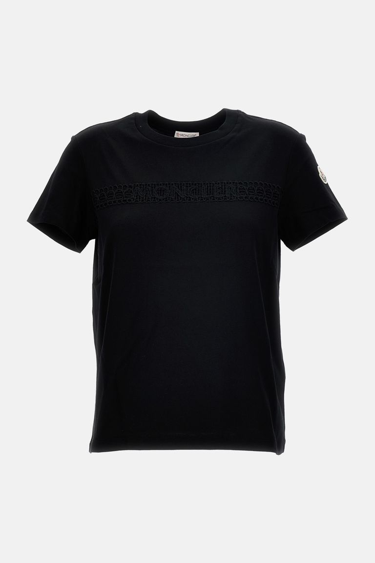 Moncler Textured Band Crew-neck T-shirt