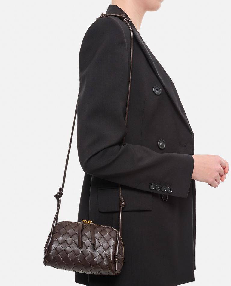 CONCERT LEATHER POCHETTE BAG for Women - Bottega Veneta | Biffi
