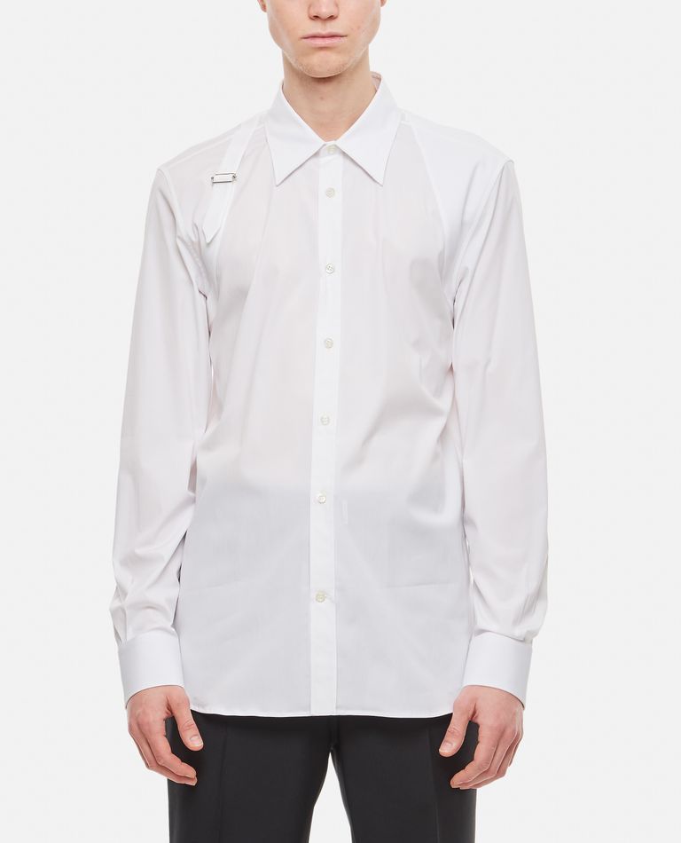 CAMICIA HARNESS IN COTONE da Uomo - Alexander McQueen | Biffi