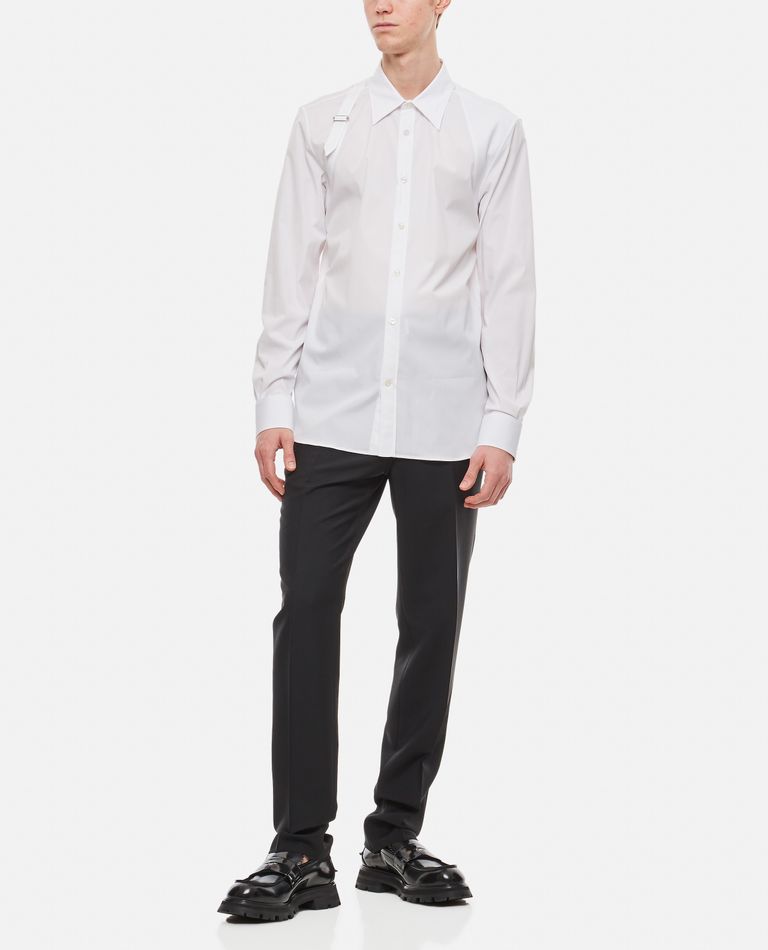 HARNESS COTTON SHIRT for Men - Alexander McQueen | Biffi