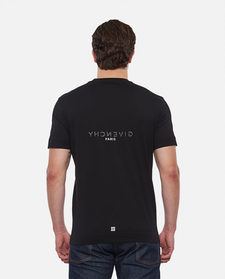 Givenchy - SLIM FIT BLACK LOGO T-SHIRT_12