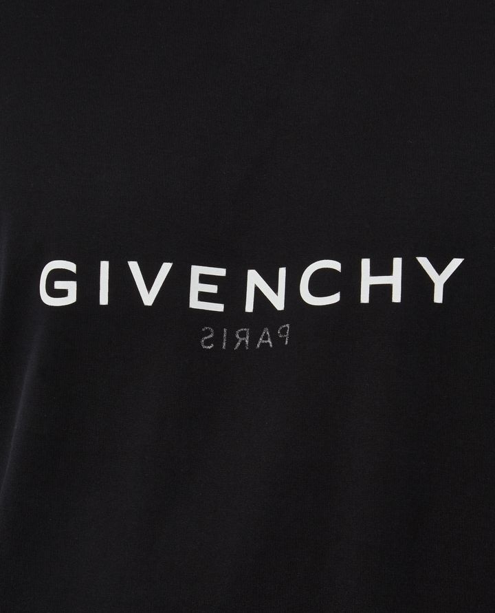 Givenchy - SLIM FIT BLACK LOGO T-SHIRT_16