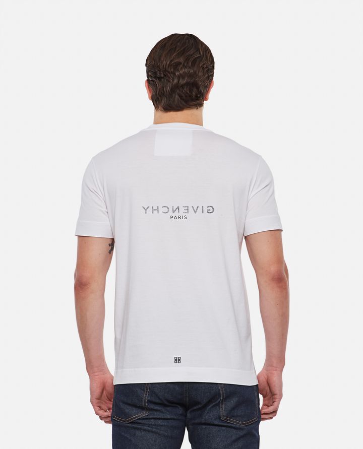 Givenchy - SLIM FIT WHITE LOGO T-SHIRT_11