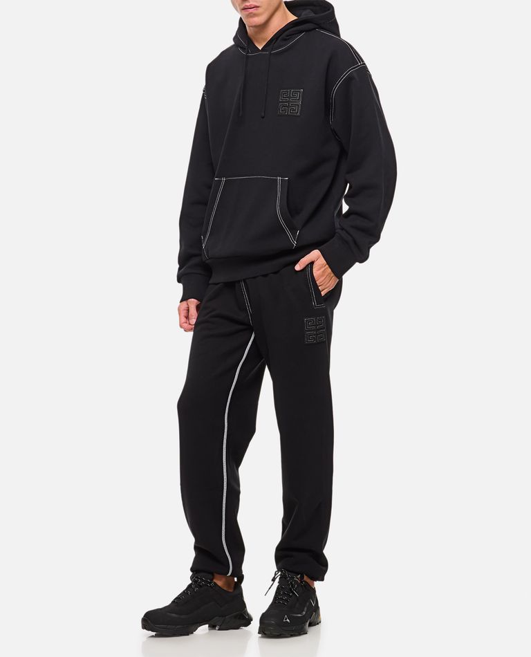 BLACK LOGO HOODIE for Men - Givenchy sale | Biffi