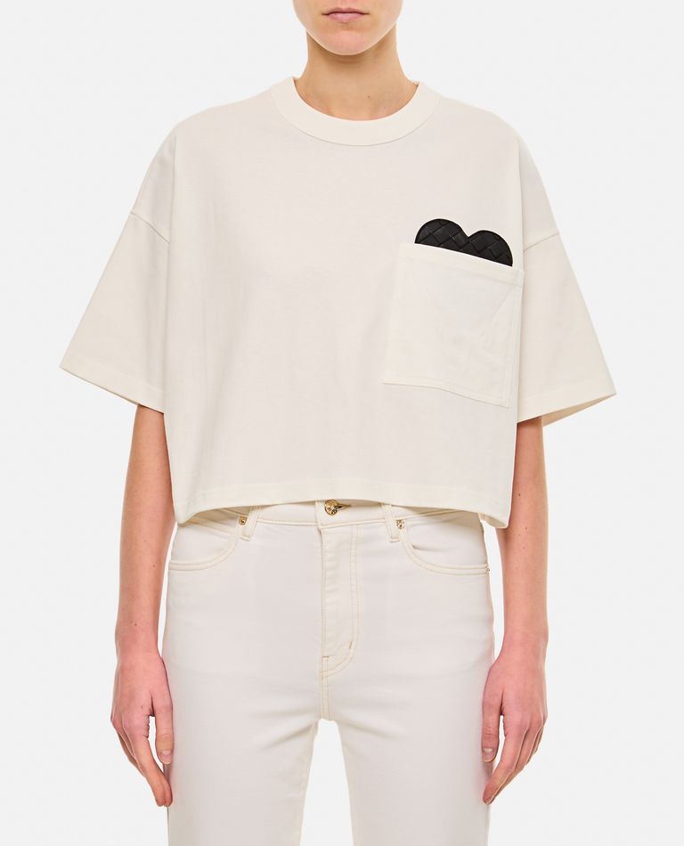 CROPPED T-SHIRT for Women - Bottega Veneta | Biffi