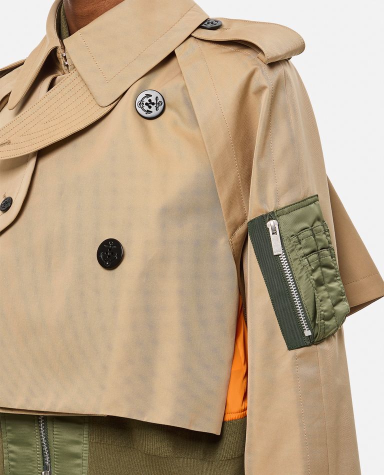 国内より1WEEK【sacai】Cotton Gabardine x Nylon Twill Blouson 国内より1WEEK【sacai】Cotton Gabardine x Nylon Twill Blouson