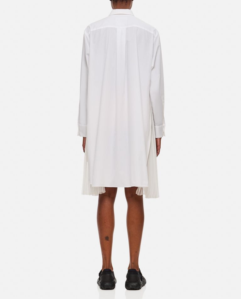 COTTON POPLIN DRESS for Women - Sacai | Biffi