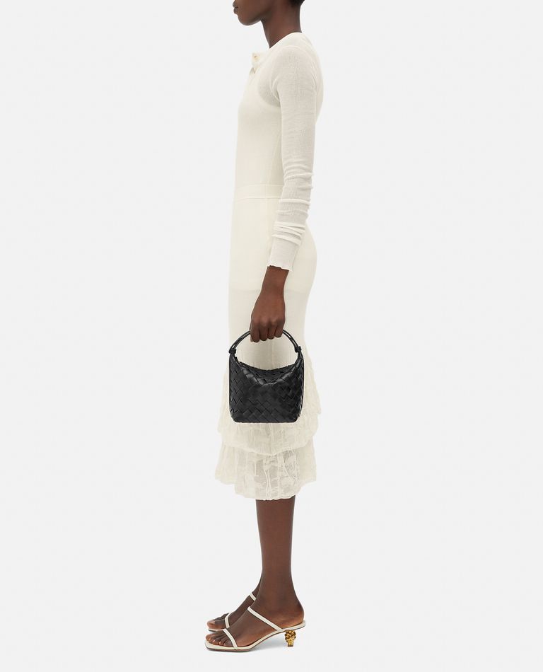CANDY WALLACE LEATHER HANDBAG for Women - Bottega Veneta | Biffi
