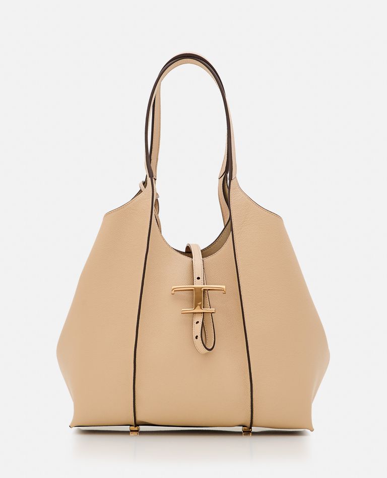 SMALL T TIMELESS LEATHER SHOPPING BAG for Women - Tod's sale