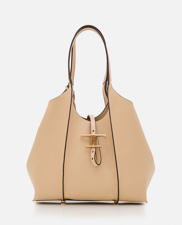 Tod's - SMALL T TIMELESS LEATHER SHOPPING BAG_1