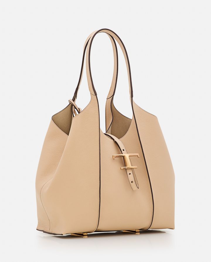 Tod's - SMALL T TIMELESS LEATHER SHOPPING BAG_2
