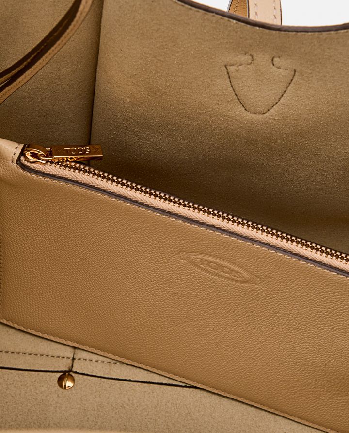 Tod's - SMALL T TIMELESS LEATHER SHOPPING BAG_3