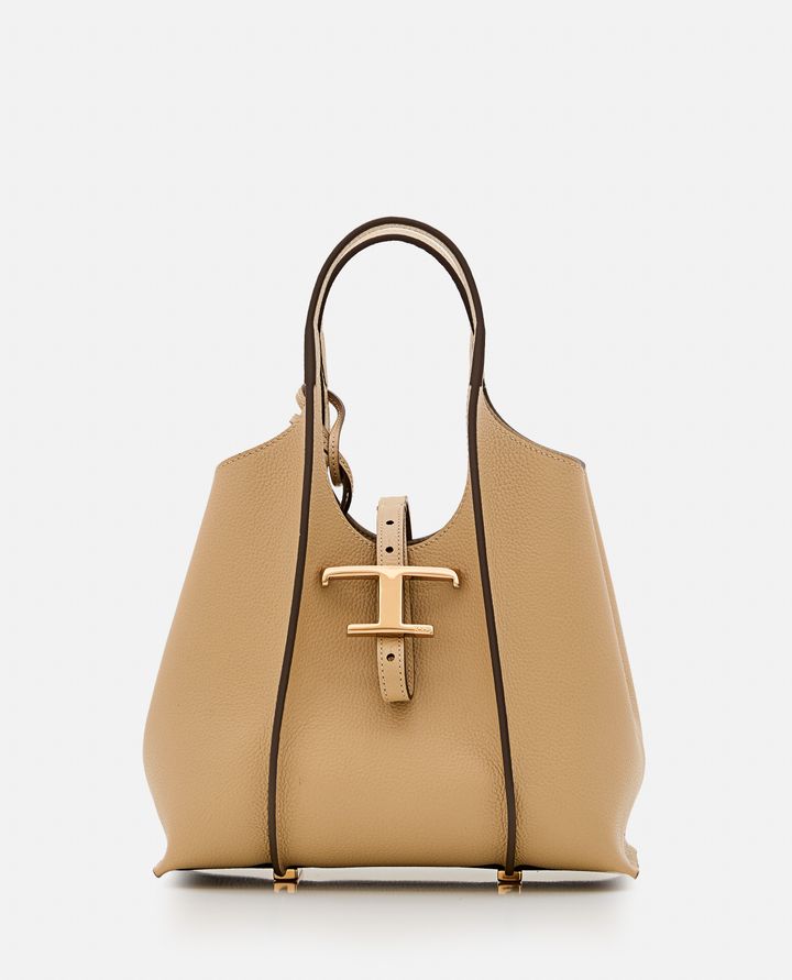 Tod's - T TIMELESS BAG IN GRAINED LEATHER_1