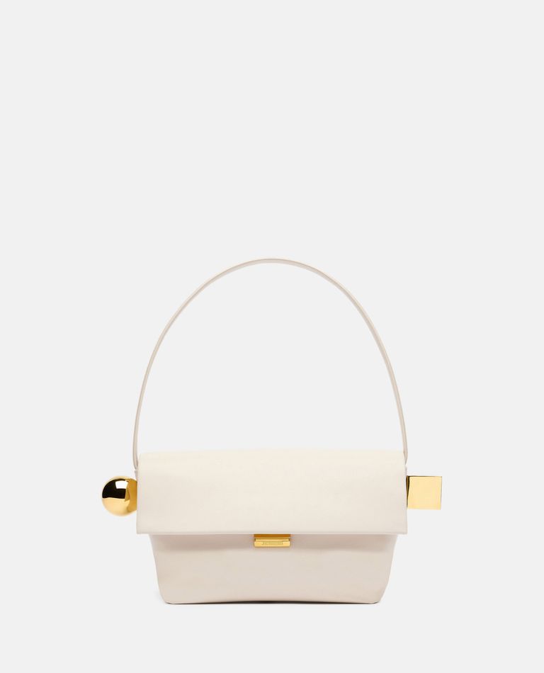 LE ROND CARRE LEATHER SHOULDER BAG for Women - Jacquemus