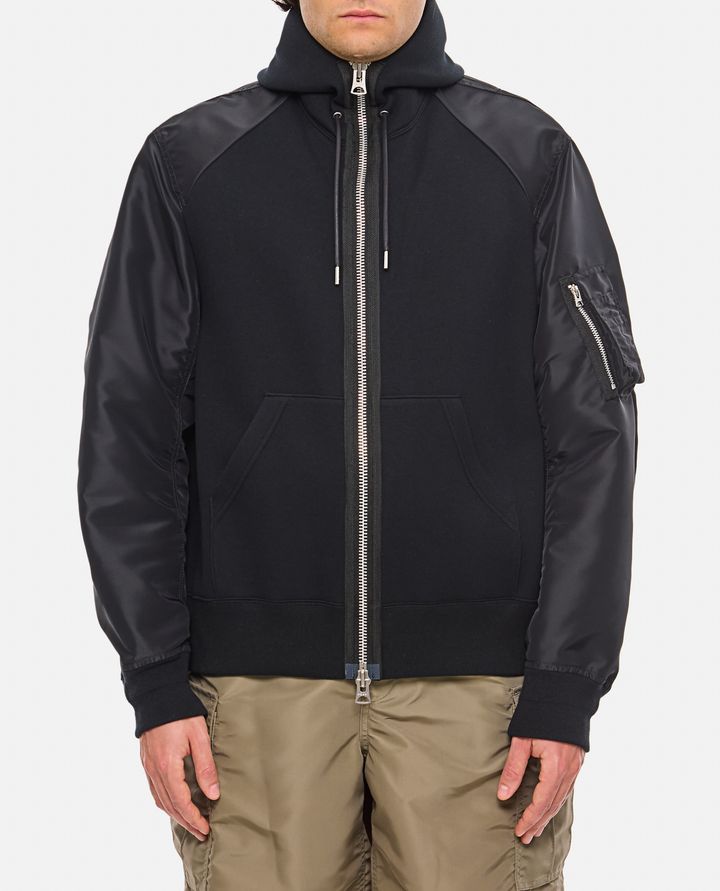 Sacai - HOODED SWEATSHIRT_1