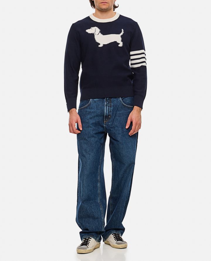 Thom Browne - DOGGY CREWNECK SWEATER_2