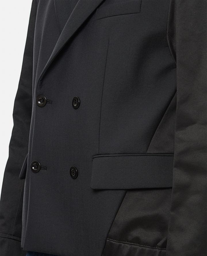 Sacai - SUITING BONDING MIX JACKET_4