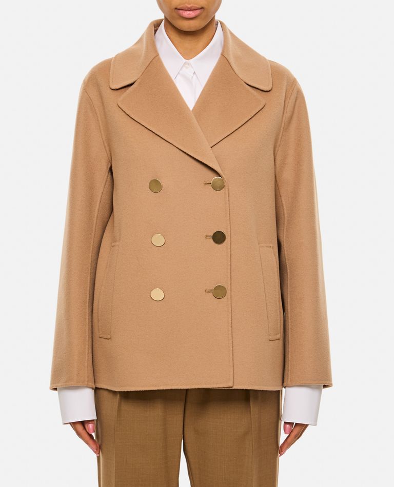 【送料&関税込】'S Max Mara Margot Peacot With Gold Botton MARGOT PEACOT WITH GOLD BOTTON for Women - S Max Mara sale