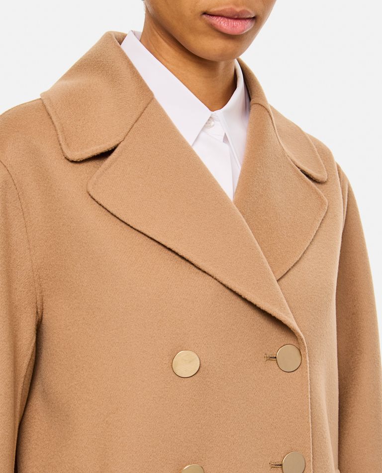 【送料&関税込】'S Max Mara Margot Peacot With Gold Botton MARGOT PEACOT WITH GOLD BOTTON for Women - S Max Mara sale