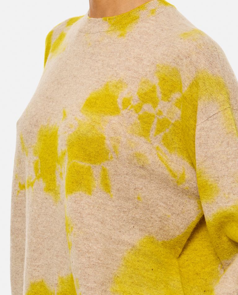 【送料&関税込】Stone Yellow BouclA£AC Sweater CASHMERE SEAMLESS WIDE PULLOVER for Women - Suzusan sale | Biffi