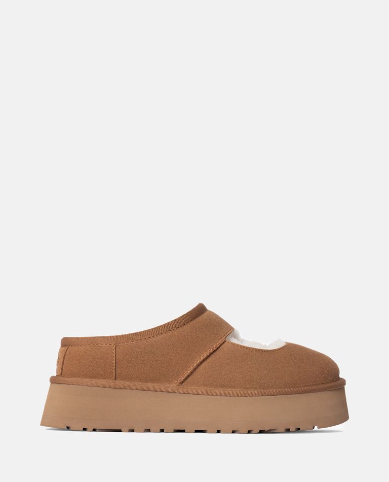 フラットシューズ W Bea Mary Jane Mules - UGG - Leather - Brown UGG Girl's, Bea Suede Mary Jane Mules, Kids | Neiman Marcus