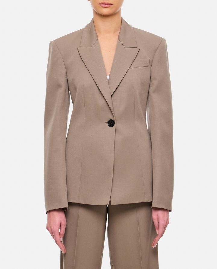 The Attico - TAUPE BLAZER_1