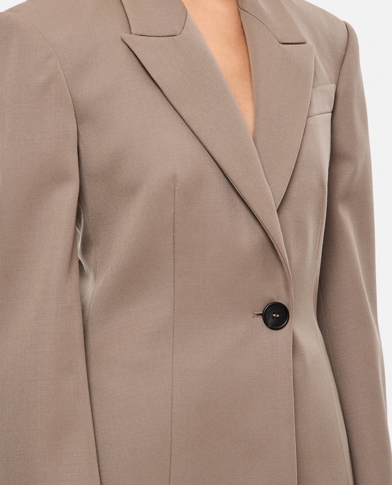 TAUPE BLAZER for Women - The Attico sale | Biffi