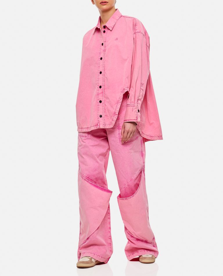 ジャケット THE ATTICO LOGO SHIRT DIANA JACKET DIANA SHIRT JACKET for Women - The Attico sale | Biffi