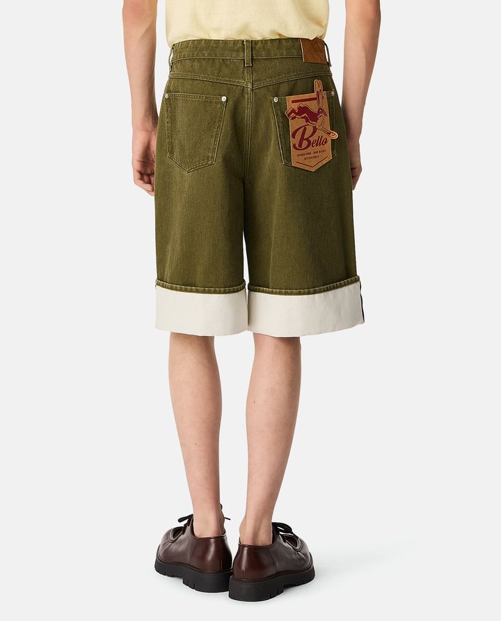 Bottega Veneta - SHORT PANTS STONE WASHED_3