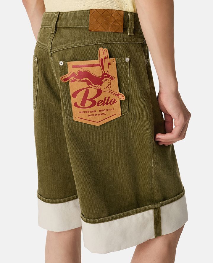 Bottega Veneta - SHORT PANTS STONE WASHED_4