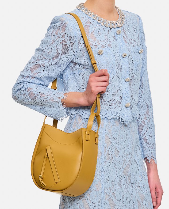 Loewe - SLICE HAMMOCK LEATHER BAG_5