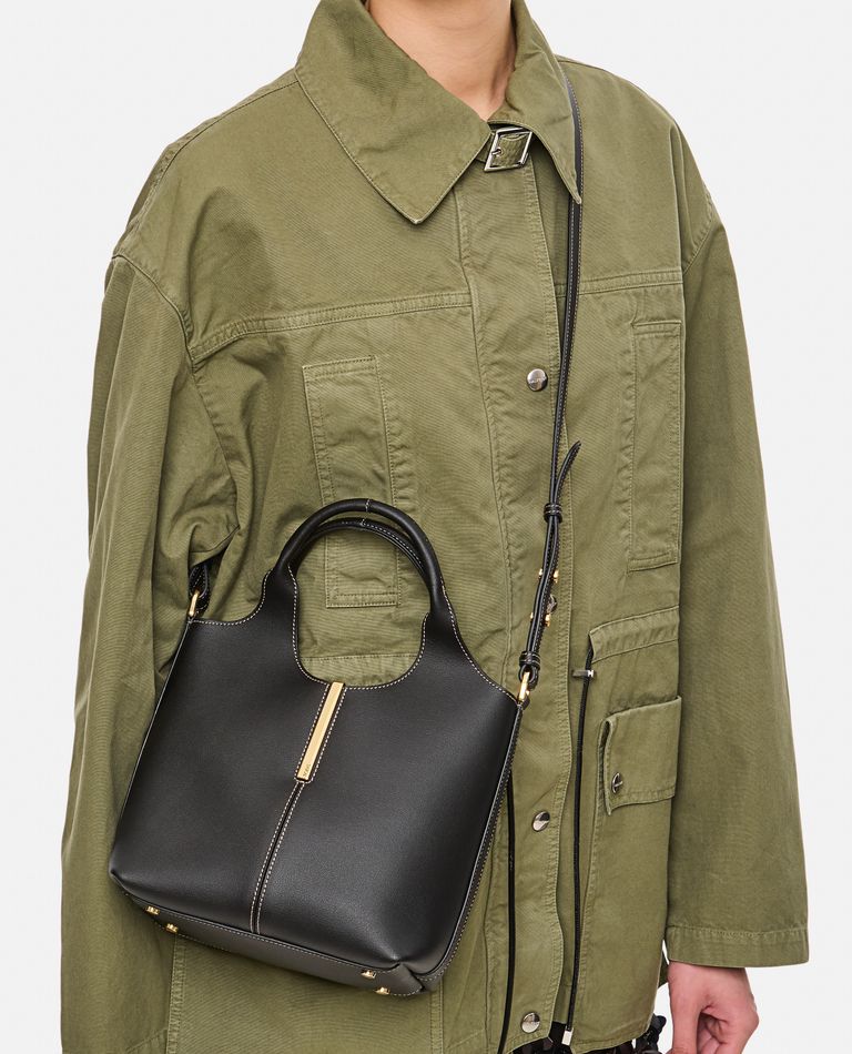 【TODS】 Mini Leather Handbag ブラウン チャーム付き FW25 MINI LEATHER BAG for Women - Tod's sale | Biffi
