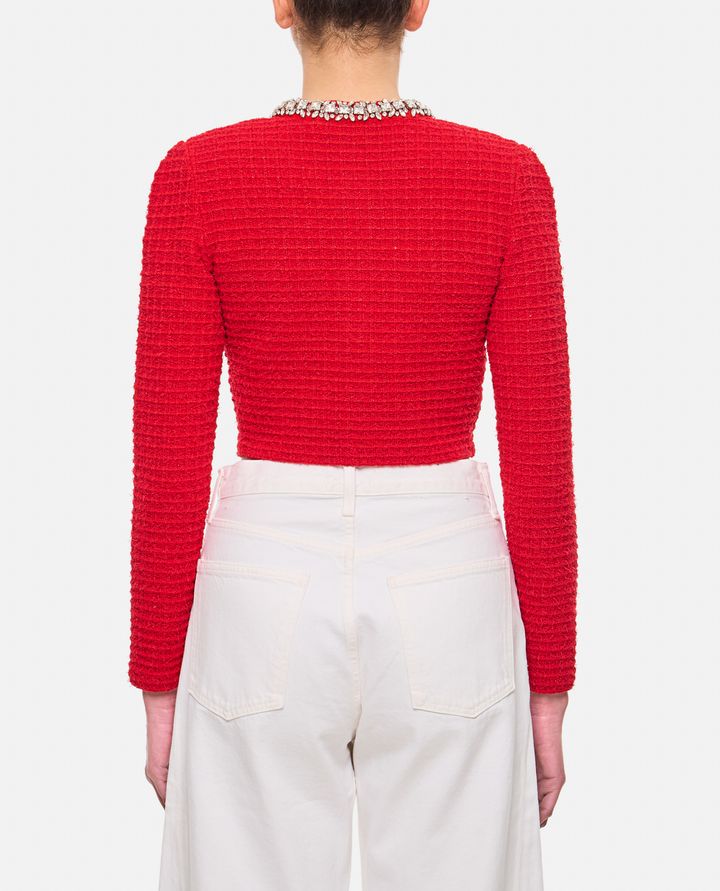 Self-Portrait - TEXTURED KNIT CARDIGAN_3