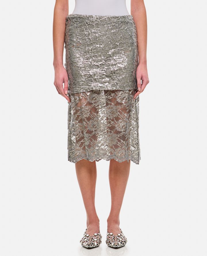 The Attico - LACE MIDI SKIRT_1