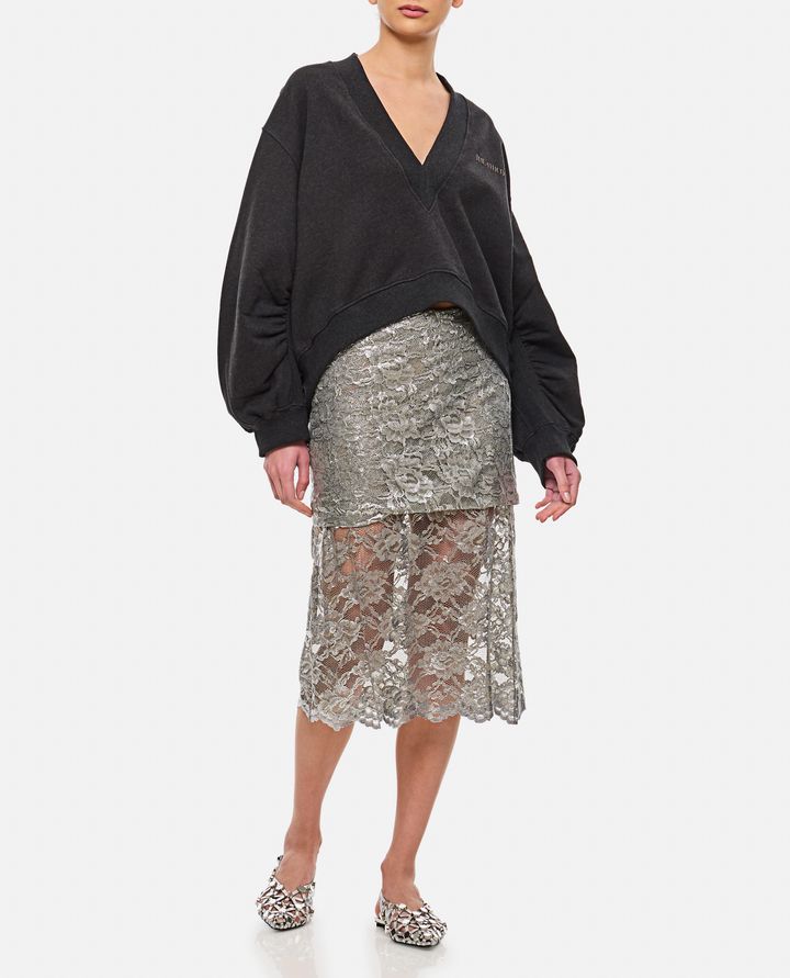 The Attico - LACE MIDI SKIRT_2