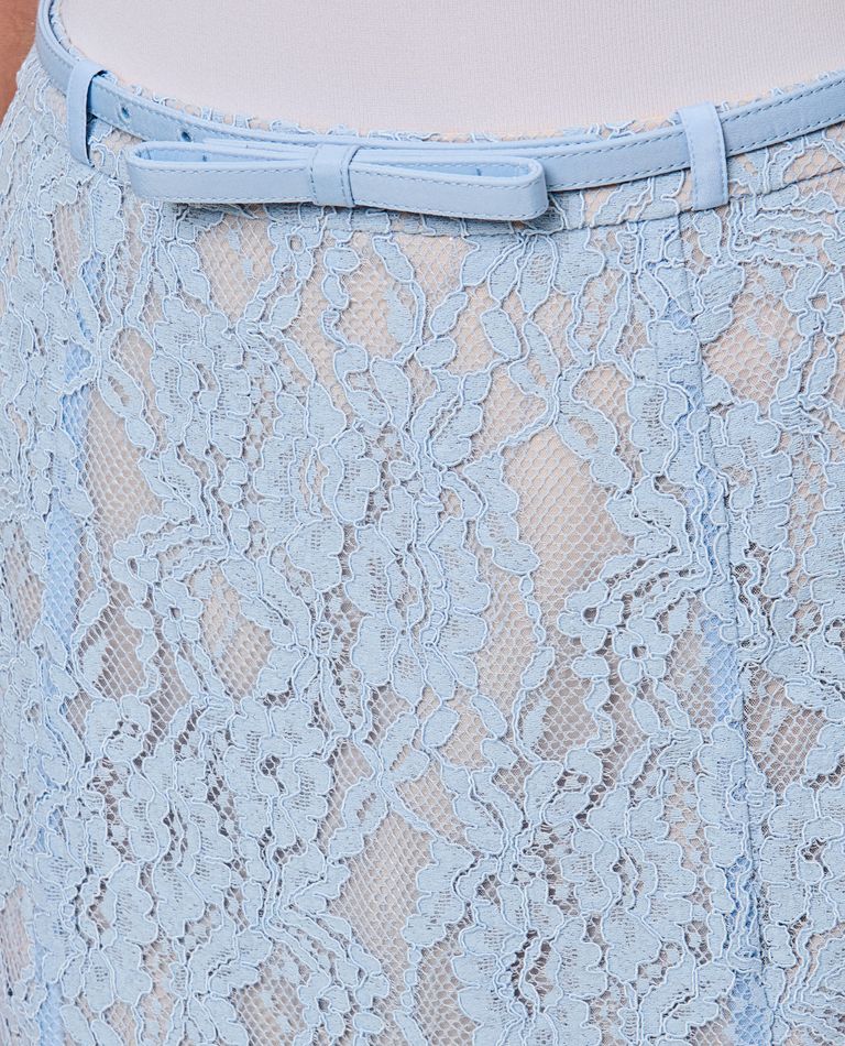 【送料&関税込】self-portrait Blue Lace Flared Midi Skirt Self Portrait Blue Lace Flared Midi Skirt – Petra Teufel