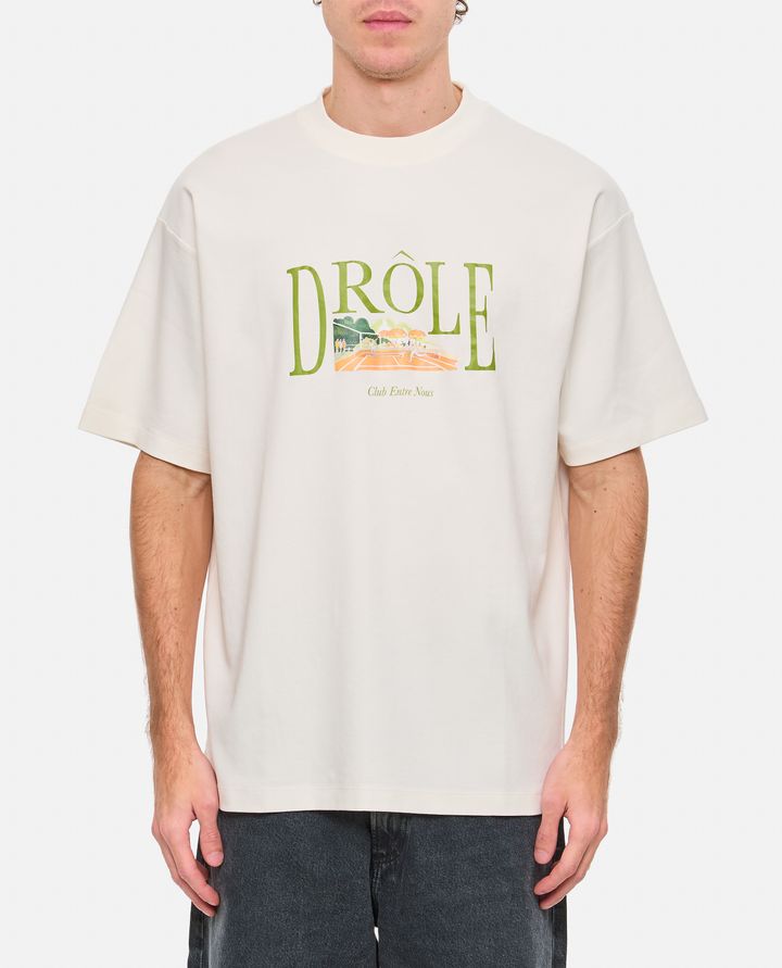 Drôle De Monsieur - T-SHIRT TENNIS COURT_1