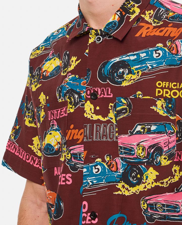 Sacai - RACE-CAR PRINT SHIRT_4