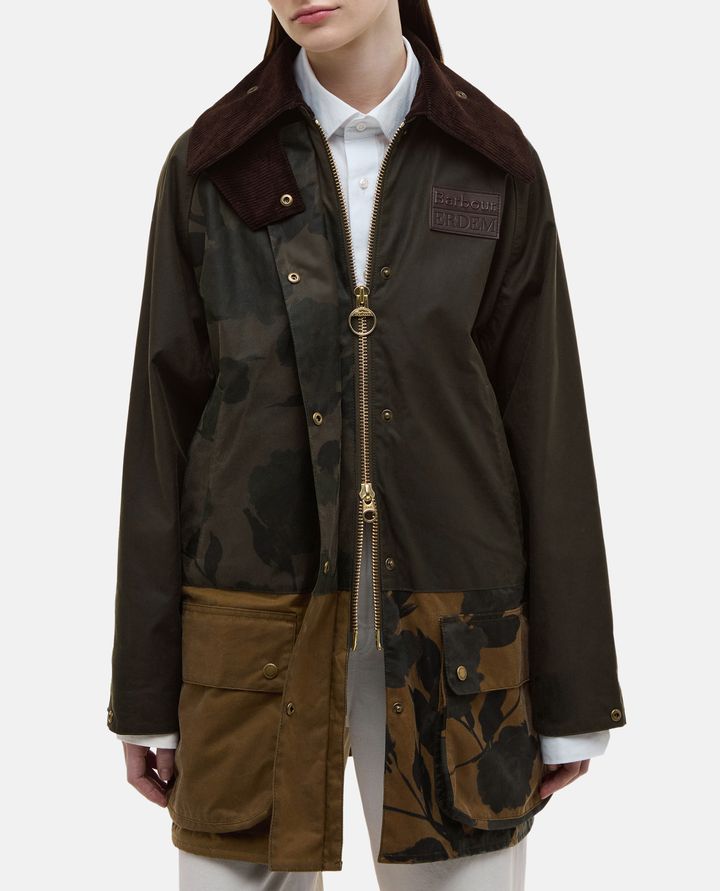 Barbour - WAX JACKET BARBOUR X ERDEM BEAUFLOWER_1
