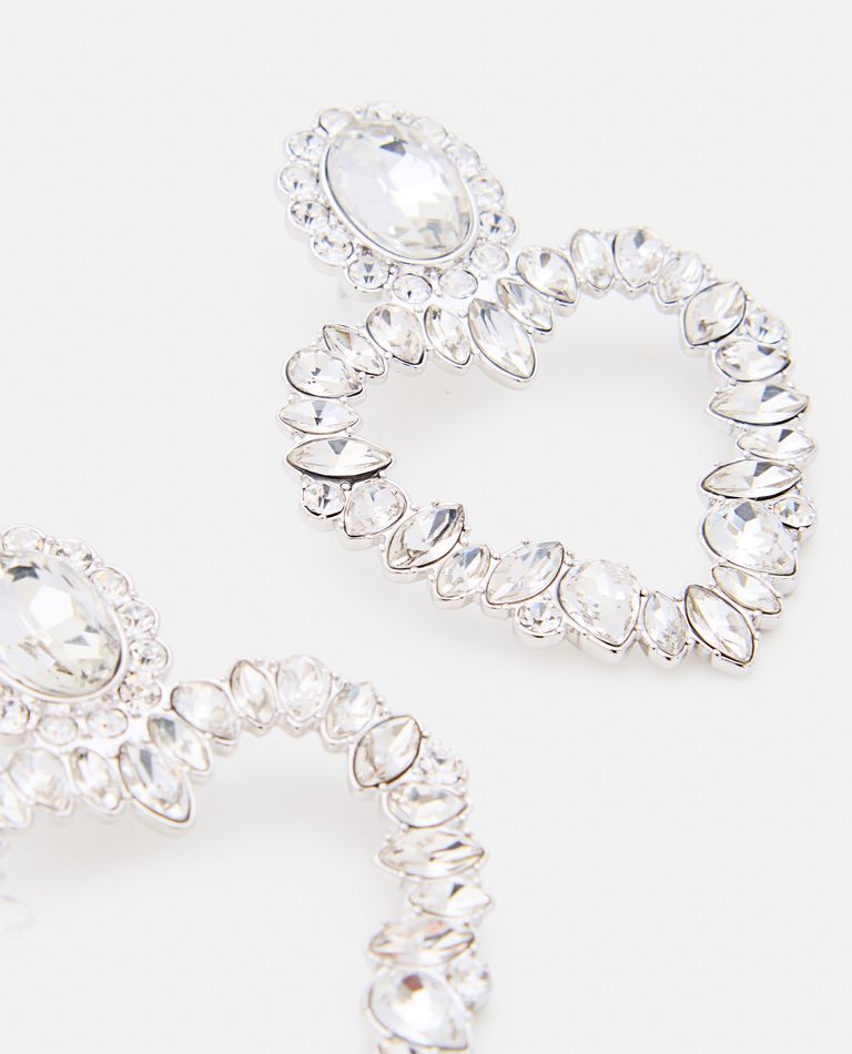 HEART CRISTAL EARRINGS for Women - Self-Portrait sale | Biffi