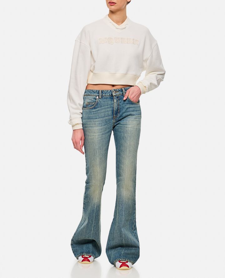 Alexander McQueen - FELPA CROPPED_2