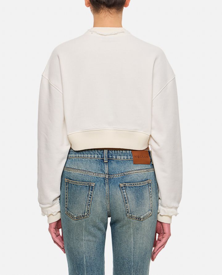 Alexander McQueen - FELPA CROPPED_3