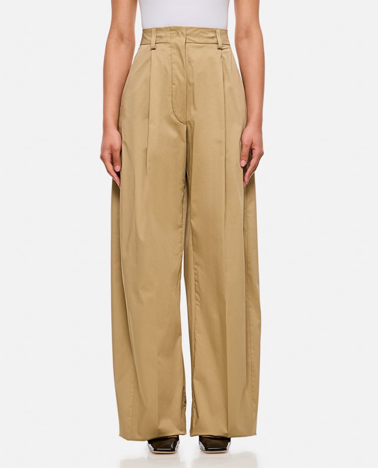 ボトムスその他 TheLatest Wide white Billie trousers The Billie Trousers